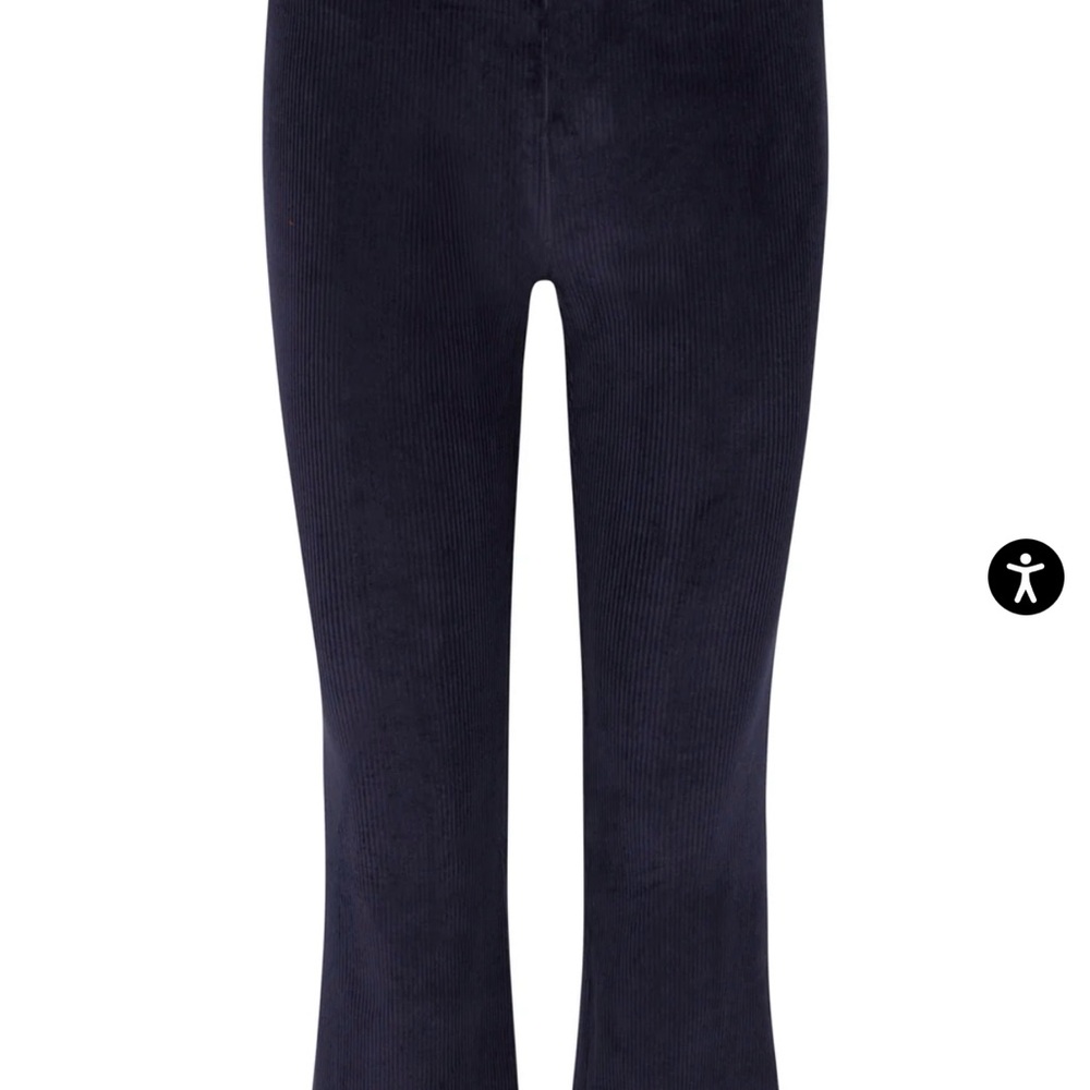 Stylish Black Corduroy Pants